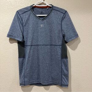 Pearl Izumi Men’s Small Jersey Cycling Short Sleeve Shirt Blue Gray 12121606 $49